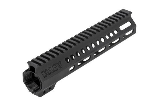 SOLGW 9.5in EXO 2 freefloat AR-15 handgaurd features dual anti-rotation tabs for secure installation